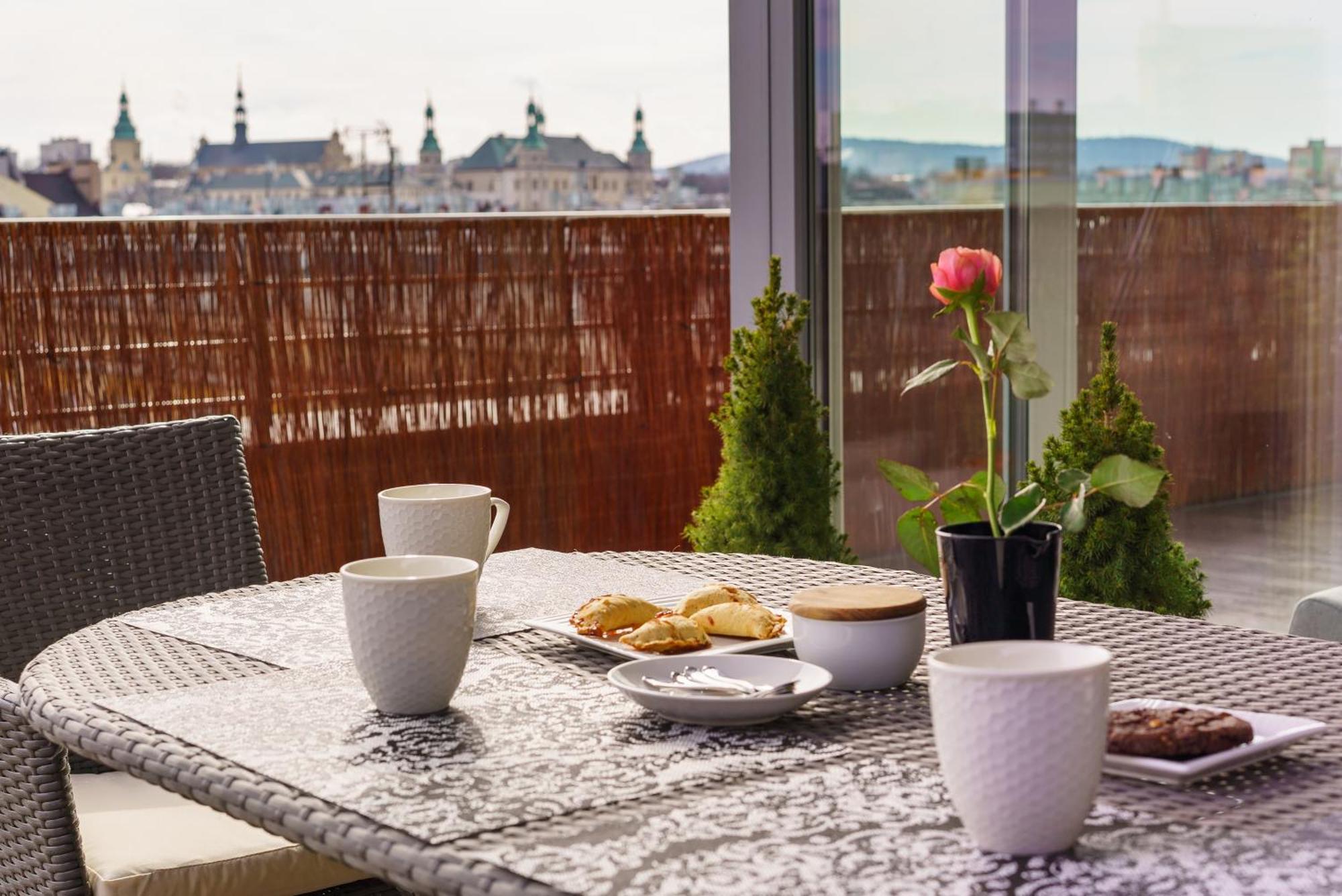 Apartament Z Tarasem Kielce Extérieur photo